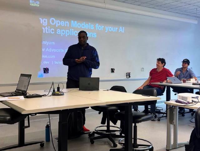 Another workshop and hackathon mentoring